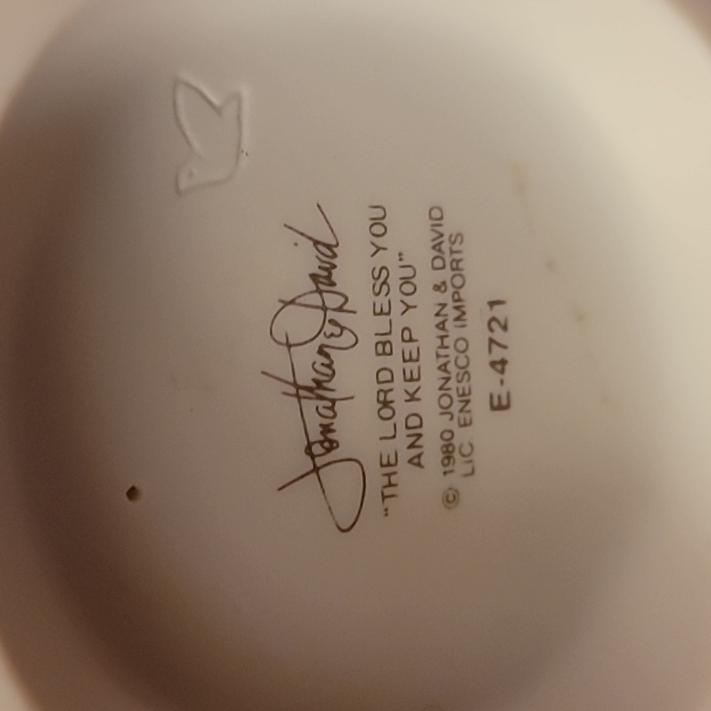 Precious Moments Jonathan & David The Lord Bless You and Keep You Figurine - Picture 4 of 7